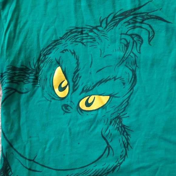 Dr. Seuss Imagination Green Grinch Long Sleeve T - Picture 8 of 8